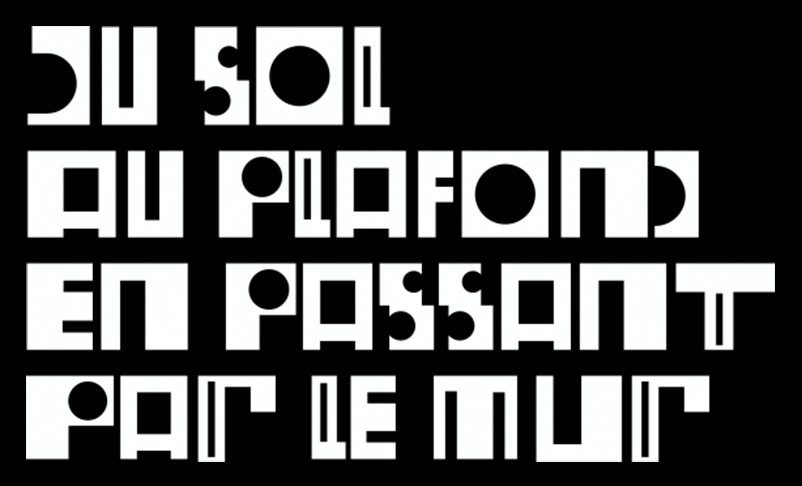 AND - Création typographique - Titrage exposition - Frédérick Gautier